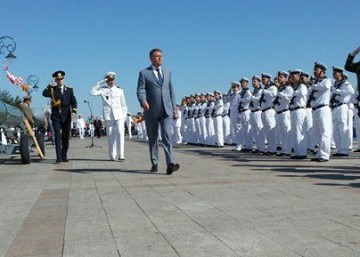 Iohannis a ajuns la Constanța, la Ziua Marinei
