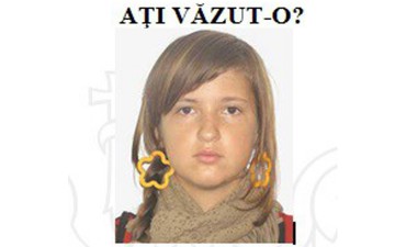 O minoră şi fiica sa, căutate de poliţiştii