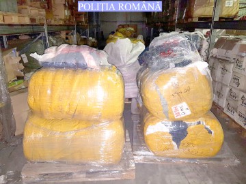 Mărfuri contrafăcute, confiscate de poliţiştii constănţeni