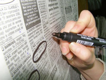 19.138 locuri de muncă, disponibile luni la nivel naţional