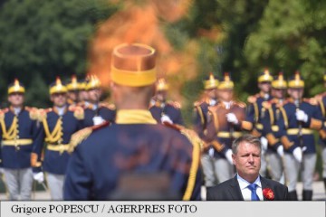 Ceremonie în Parcul Carol dedicată împlinirii a 100 de ani de la intrarea României în Primul Război Mondial