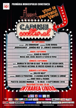 Remember Festivalul de Muzică Uşoară de la Mamaia, muzică populară românească şi mult teatru, în ultimul week-end al Caruselului COOLtural!