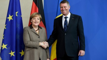 Iohannis, după întâlnirea cu Merkel: Am propus înfiinţarea unei agenţii europene de combatere a terorismului
