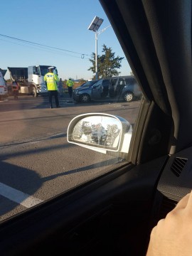 Accident rutier la intrare în Constanța