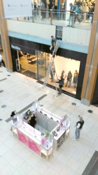 Magazinul Bershka din City Mall, INUNDAT!