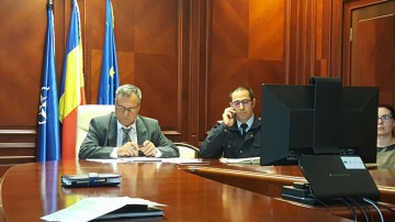 Videoconferință cu primarii din județul Constanța privind situația meteo