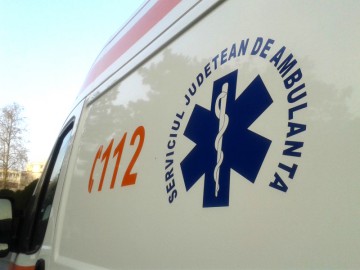 Accident rutier în Lumina, soldat cu doi răniţi