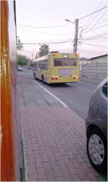 Scandal pe tema liniei 5B: constănţenii de pe strada Muşcatelor spun că autobuzele le dărâmă casele!
