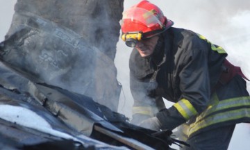 A ars o maşină în Mihail Kogălniceanu!