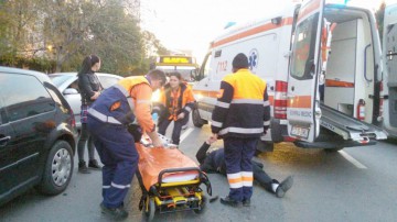 Pieton accidentat pe bulevardul Dezrobirii
