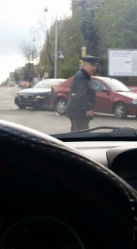 Accident rutier în zona Spitalului Judeţean de Urgenţă Constanţa!