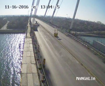Podul de la Agigea se va deschide de Ziua Naţională a României