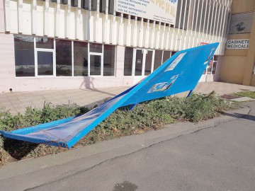 Vântul a pus la pământ… campania electorală