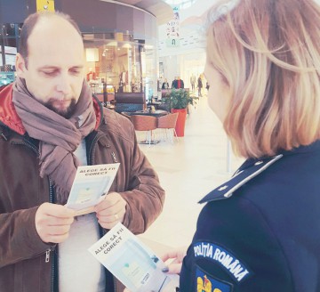 Oamenii legii din Constanţa: „Alege să fii corect!”
