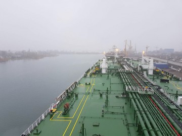 Botez în Şantierul Naval DMH: sunt gata două petroliere, de o capacitate impresionantă
