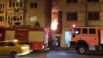 Incendiu într-un imobil din Piaţa Griviţei!