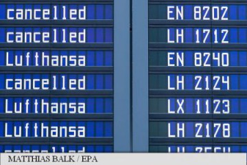 Greva piloților de la Lufthansa se prelungeşte până vineri