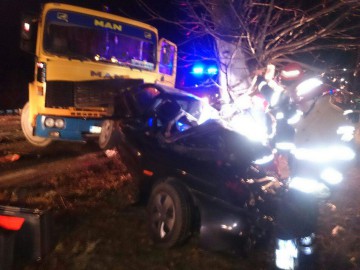 ACCIDENT RUTIER CUMPLIT LA INTRARE ÎN DELENI! UN OM A MURIT - VIDEO