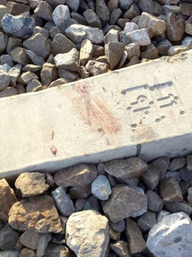 Bărbat de 70 de ani, spulberat de tren