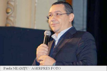 Ponta: Îi ajut pe cei de la PRU pentru că spun ce gândim şi noi, dar nu avem curaj să spunem