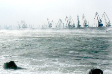 Căzut de la înălţime, în Portul Constanţa