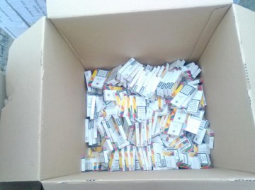 Prinşi în flagrat cu ţigări de contrabandă