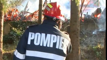 Incendiu la o barcă la Ovidiu!
