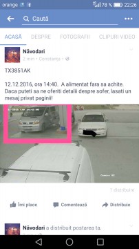Căutat de reprezentanţii unui peco din Năvodari: a alimentat şi nu a plătit!