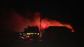 Incendiu PUTERNIC în Năvodari! O casă cuprinsă de flăcări S-A PRĂBUŞIT!