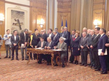 PSD şi ALDE au semnat protocolul de colaborare. Ce ministere primeşte Tăriceanu