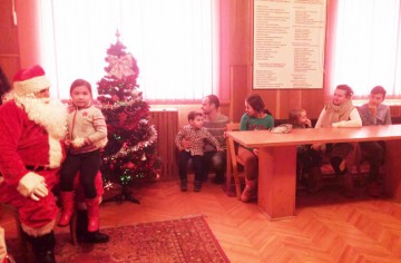 Moş Crăciun a venit la copiii jandarmilor constănţeni