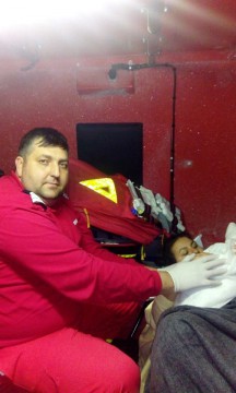INEDIT! O gravidă preluată de militarii ISU Dobrogea A NĂSCUT în şenilată