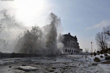 Cele mai spectaculoase imagini de pe litoral, de zilele trecute