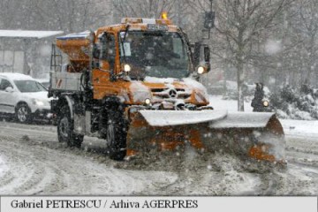 CNAIR a atribuit contracte de deszăpezire de 24,52 milioane de lei;circa 11 milioane lei, alocate întreținerii autostrăzilor A1, A2 și A3