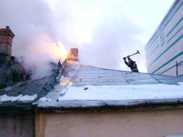 Pompierii, intervenţie în Cumpăna