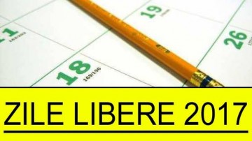 ZILE LIBERE 2017: Românii ar putea avea minivacanţă de PATRU ZILE în ianuarie
