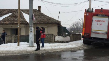 EXPLOZIE la Medgidia! S-a prăbuşit casa peste o femeie, din cauza unei acumulări de gaze