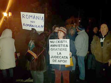 Continuă protestele în ţară, împotriva graţierii și amnistiei