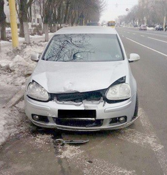 Accident rutier în lanţ pe strada Cibinului: o persoană a ajuns la spital