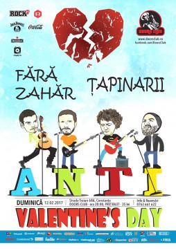 Anti-Valentine’s Day cu Ţapinarii & Fără Zahăr în Constanţa