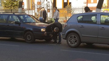 Accident rutier pe bulevardul Tomis!