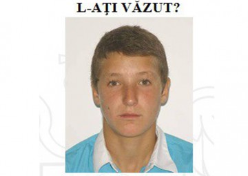 Minor căutat de Poliţie. L-aţi văzut?