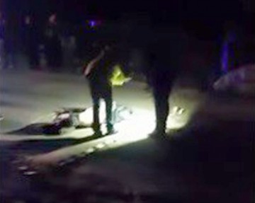 Rămăşiţele unui cadavru, găsite pe marginea drumului