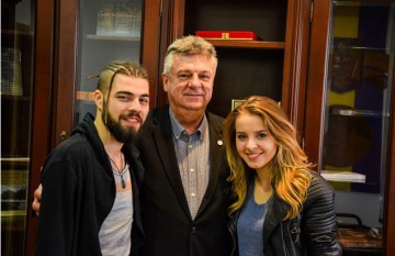 Alex Florea, reprezentantul României la Eurovision 2017: „Faptul că am studiat Actorie la Ovidius m-a ajutat să ajung aici“