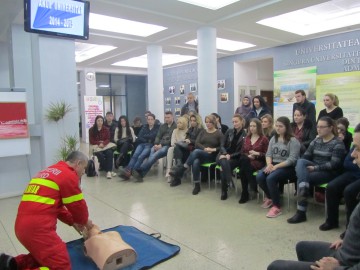 Resuscitări, descarcerări și evacuări, la Universitatea 