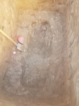 Încă un mormânt de peste 1.800 de ani, descoperit pe strada Sarmisegetuza
