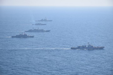 Manevre militare româno-franceze în Marea Neagră
