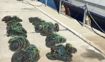 Unelte de pescuit interzise de lege, descoperite în Marea Neagră