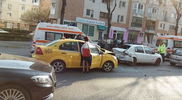 Accident rutier în Constanța: 5 persoane RĂNITE!