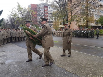 Ziua Forțelor Terestre la Constanța: oficialii au depus coroane de flori